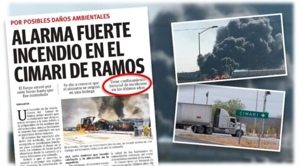 Cimari de Ramos Arizpe: legado contaminante